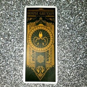 10/10 GAME OF THRONES waterproof Sticker Greyjoy Sigil